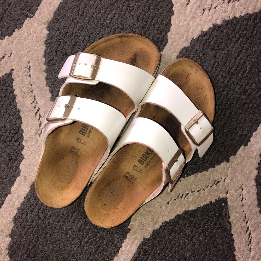 Birkenstocks white 37